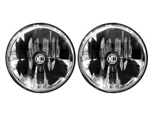 Jeep Wrangler TJ Headlights - KC HiLiTES - Gravity LED 7 inch - `97-`06